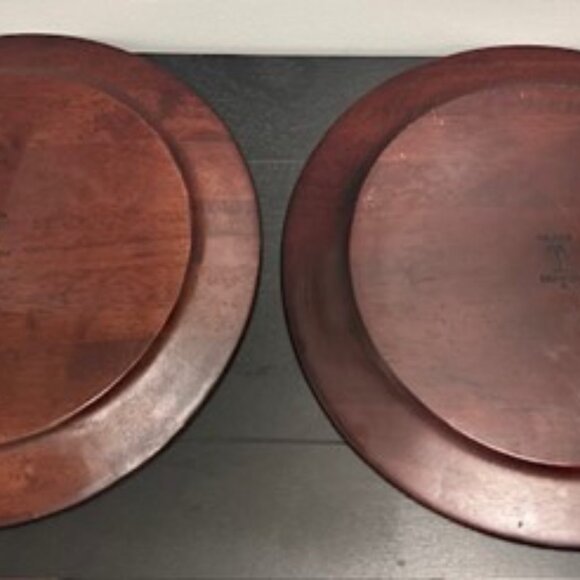 Nautica Bermuda Wooden Plate Chargers - Picture 5 of 11